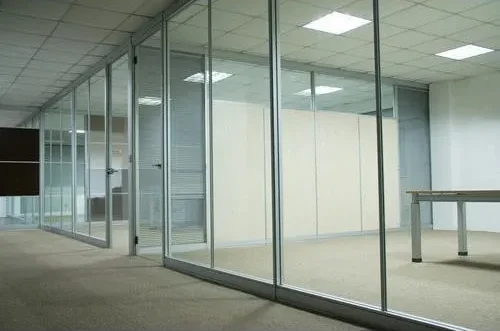 aluminium office partition 500x500